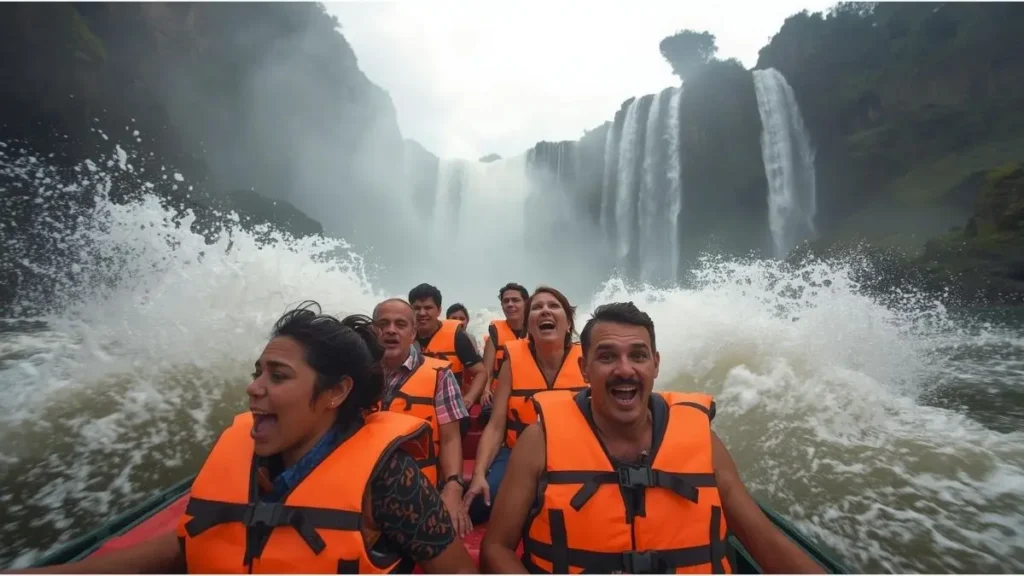 Macuco Safari próximo à Garganta do Diabo, Foz do Iguaçu