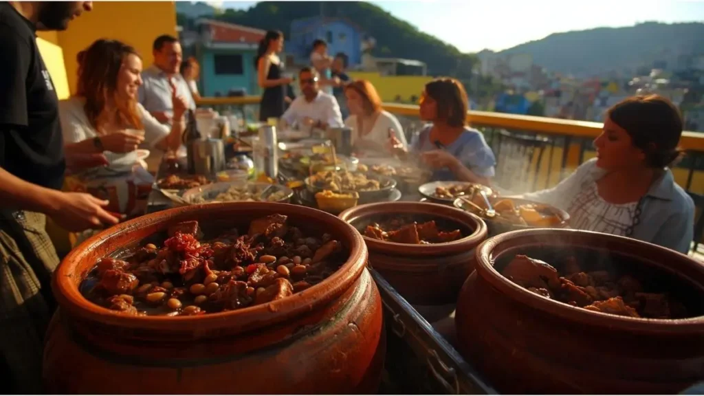 Feijoada aos sábados em Santa Teresa, Rio de Janeiro, janeiro de 2026